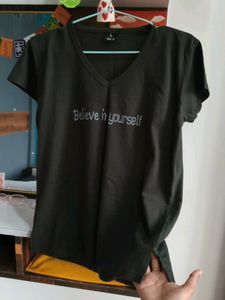 Believe in Yourself V-Neck Tee