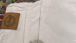 Cream Cargo Pants