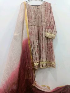 Flawless Gota Worked Gharara Dress