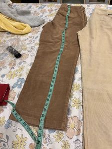 Set Of 2 Corduroy Pants for Men