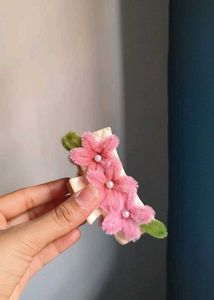 Cute Floral Hair Clip