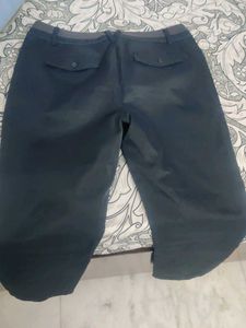Classic Navy Blue Formal Trousers