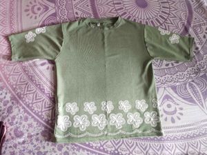 🥰Green Floral Print Long Sleeve Top🥰