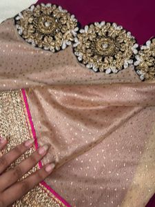Stunning Embroidered Saree
