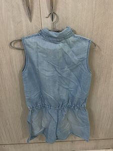 Denim Romper