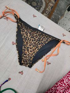 Leopard Print Bikini Bottom