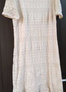 Chic White Lace Dress
