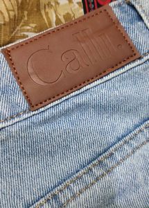 ripped wide leg Jeans women