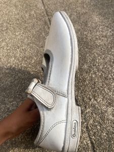 White school  Shoes size 4