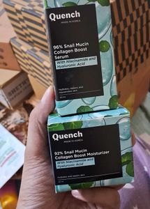 Quench Snail Mucin Skincare Duo
