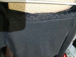 Chic Black Ruched Cropped Top