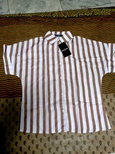 Striped Short Sleeve Shirt