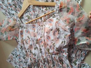 Tiered Floral Maxi Dress