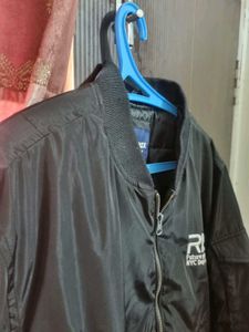 Men's Black Bomber Jacket