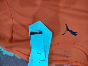 Puma Orange T-Shirt with tag combo available on