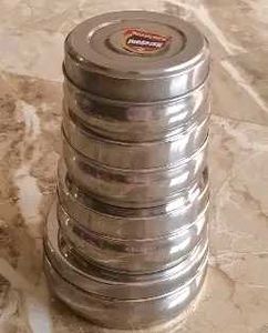 Set of Stainless Steel Containers