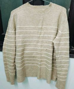 Cozy Striped Knit Sweater
