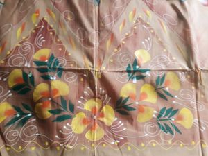 Hand Printed Saree Stock Limited