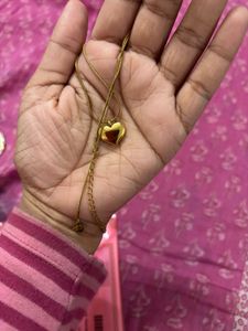 Gold Heart Necklace