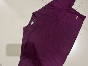 Trendy Cropped Burgundy crop top