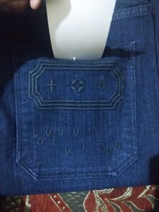 👖(NEW) Louis Vuitton Unisex Designer Jeans