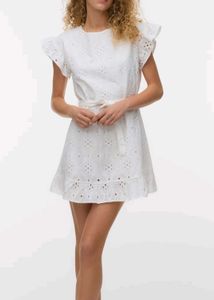 Coquette white Broderie Anglaise sundress