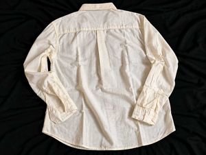 Classic Cream Button-Up Shirt