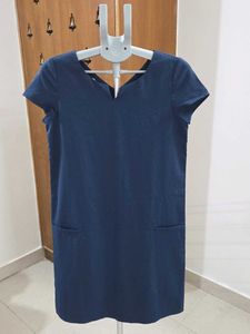 Promod Stylish Blue Sheath Dress