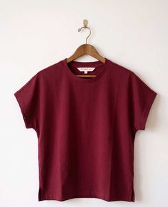 Women Maroon T-Shirt