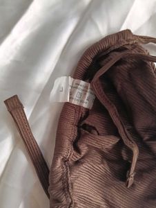 Brown Triangle Bikini Top