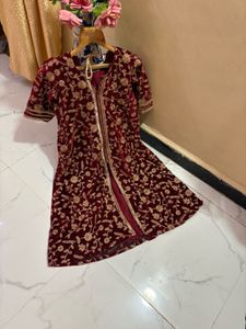 Embroidered Lehenga Choli Set with Dupatta
