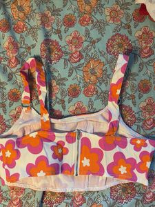 Floral Corset Top