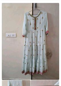 Beautiful Tiered Ethnic Gown