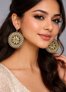 Exquisite Round Ethnic Jewelry
