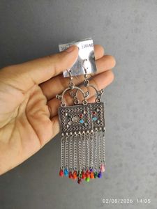 Bohemian Dangle Earrings with Beads