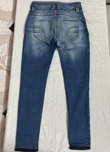 Distressed Jeans with Patches