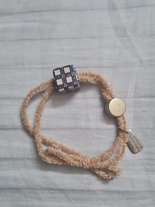 cute fuzzy 3 charmed bracelets