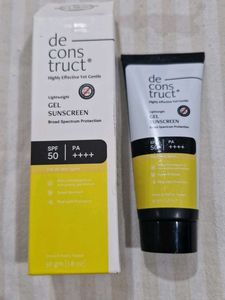 Deconstruct Gel Sunscreen SPF 50