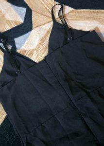 Elegant black Maxi Dress