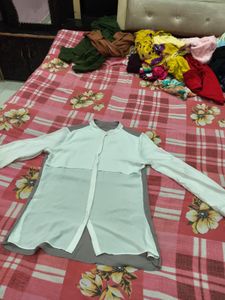 combo of 4 T-shirt Stylish Peach &amp; White Color Blo