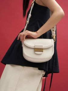 Charles &amp; Keith White Saddle Bag