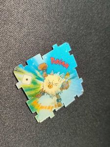 Big babol Pokemon Mankey Giga card collectible