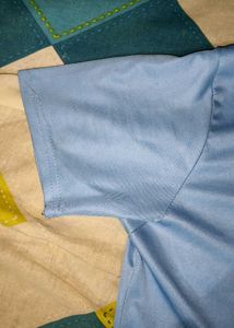 Women’s Light Blue T-Shirt | Round Neck | Soft