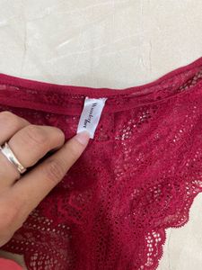 westside bra and panty(2) - Blue An Red