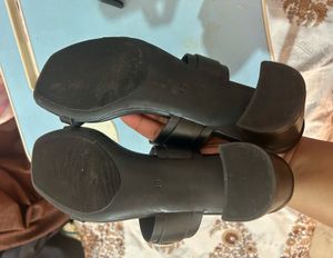 WESTSIDE BRAND NEW Heels with Buckle Accent