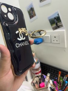 iphone 13 Chanel case with holder finger ring