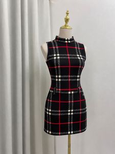 Chic Plaid Mini Dress