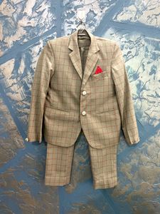 boy Checkered 3pices Blazer