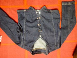 Denim Cropped Jacket