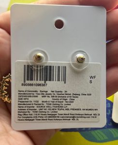 Set of 3 Pairs Cute Earrings
